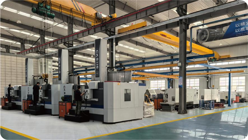 第二工廠機械車間一角